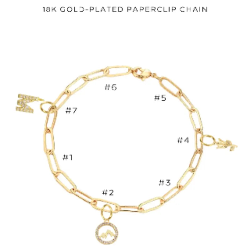 Charm Bracelet with Assorted Charms - Customer's Product with price 34.00