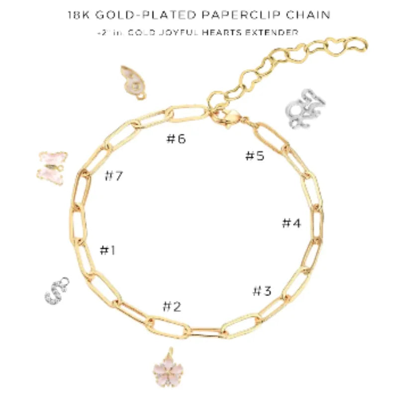 Charm Bracelet with Assorted Charms - Customer's Product with price 44.00