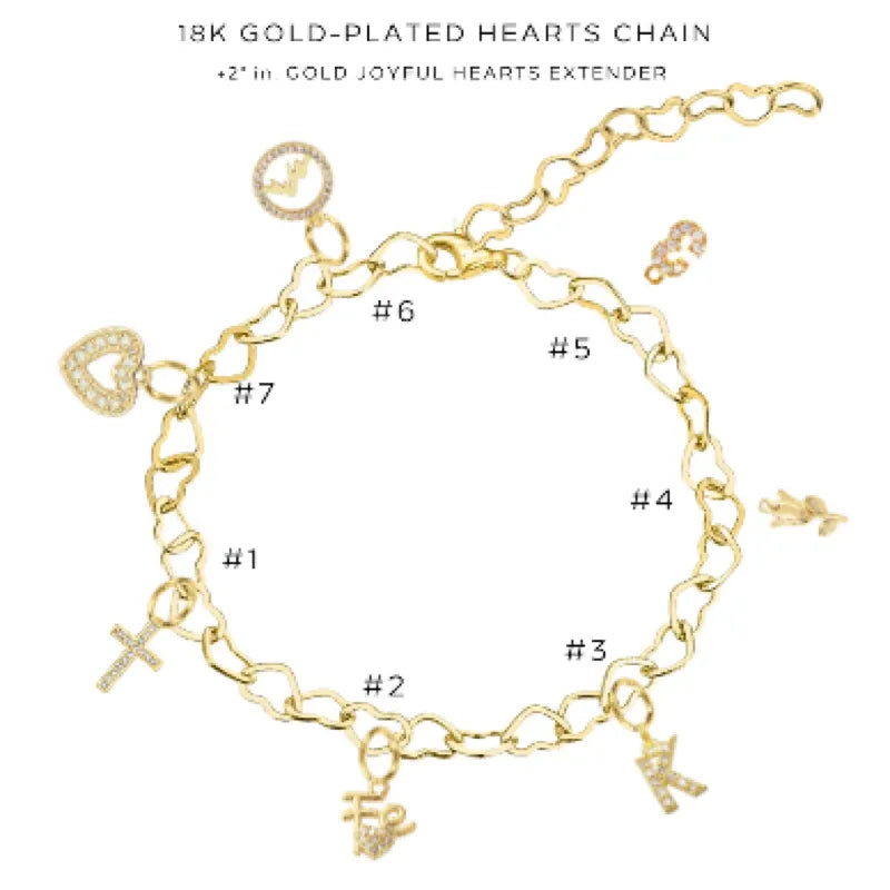 Charm Bracelet with Assorted Charms - Customer's Product with price 52.00