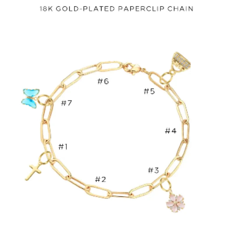 Charm Bracelet with Assorted Charms - Customer's Product with price 38.00
