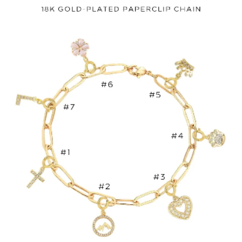 Charm Bracelet with Assorted Charms - Customer's Product with price 78.00