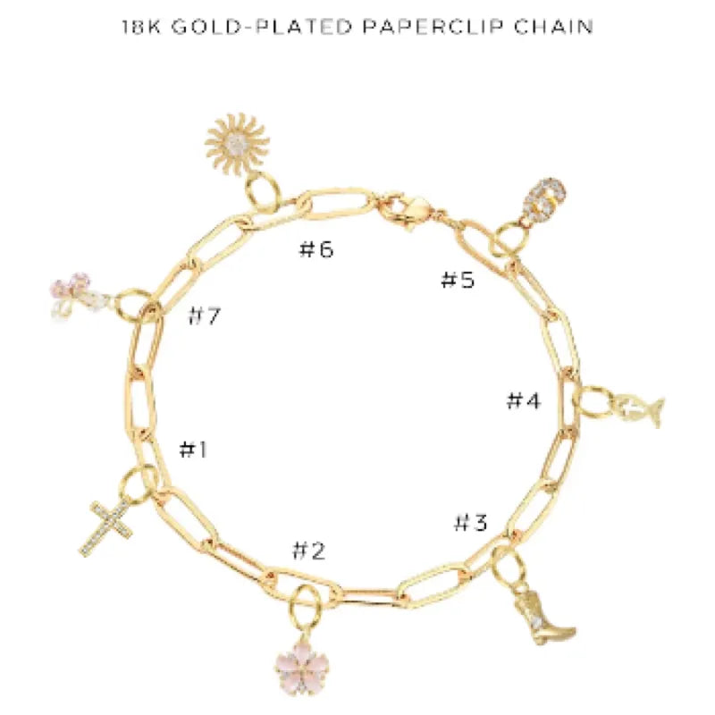Charm Bracelet with Assorted Charms - Customer's Product with price 50.00