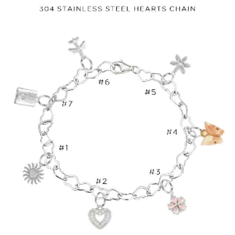 Charm Bracelet with Assorted Charms - Customer's Product with price 50.00