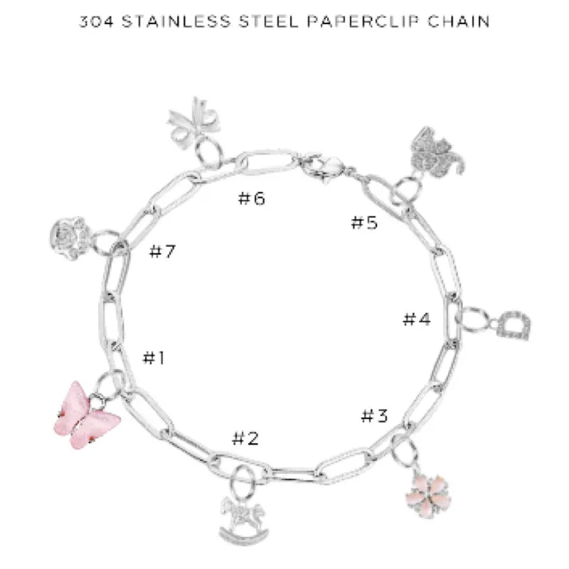 Charm Bracelet with Assorted Charms - Customer's Product with price 50.00