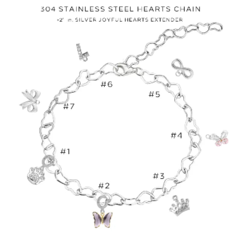 Charm Bracelet with Assorted Charms - Customer's Product with price 60.00