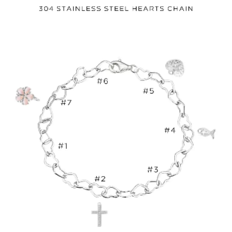 Charm Bracelet with Assorted Charms - Customer's Product with price 38.00
