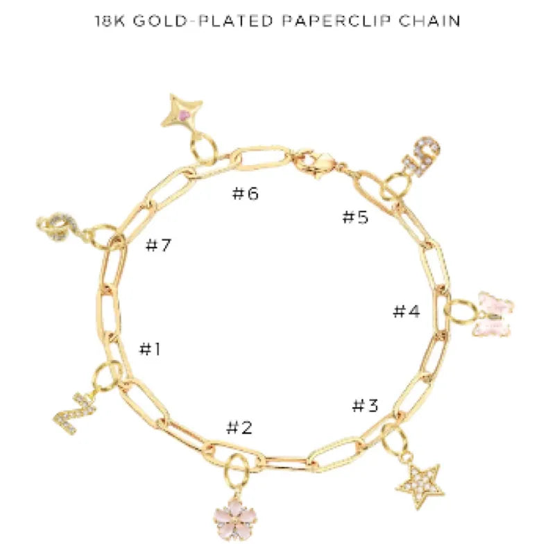 Charm Bracelet with Assorted Charms - Customer's Product with price 54.00