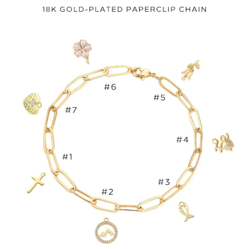 Charm Bracelet with Assorted Charms - Customer's Product with price 50.00