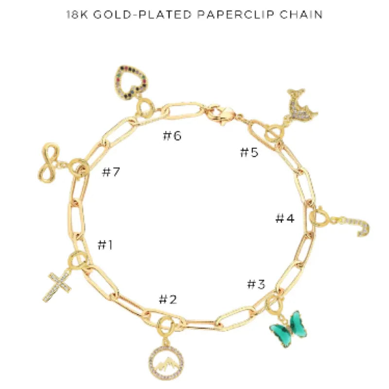Charm Bracelet with Assorted Charms - Customer's Product with price 78.00