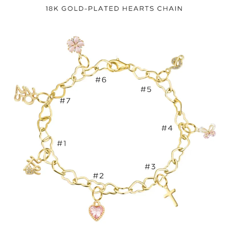Charm Bracelet with Assorted Charms - Customer's Product with price 50.00