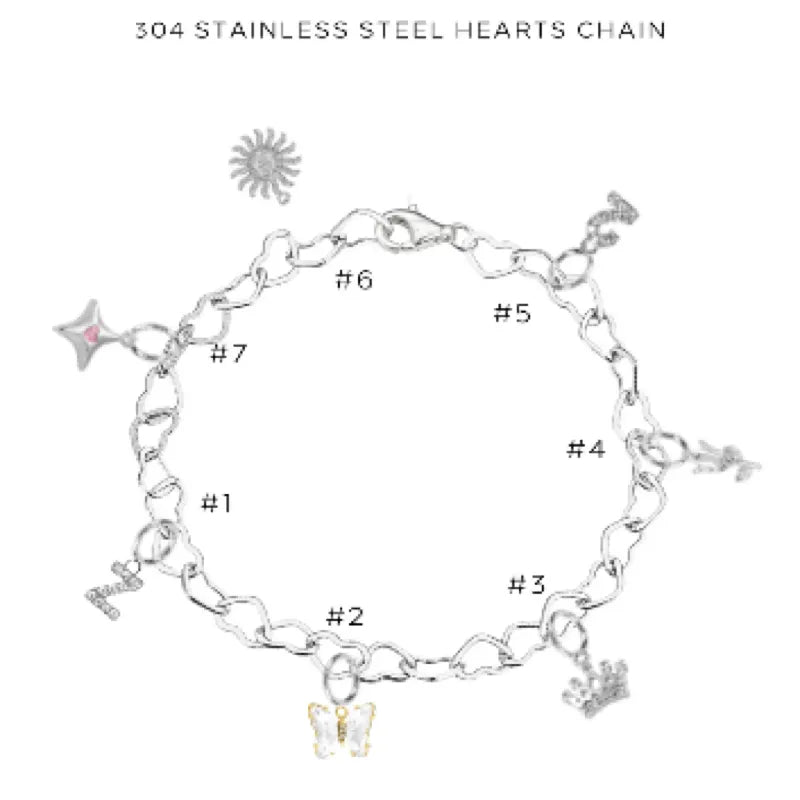 Charm Bracelet with Assorted Charms - Customer's Product with price 54.00