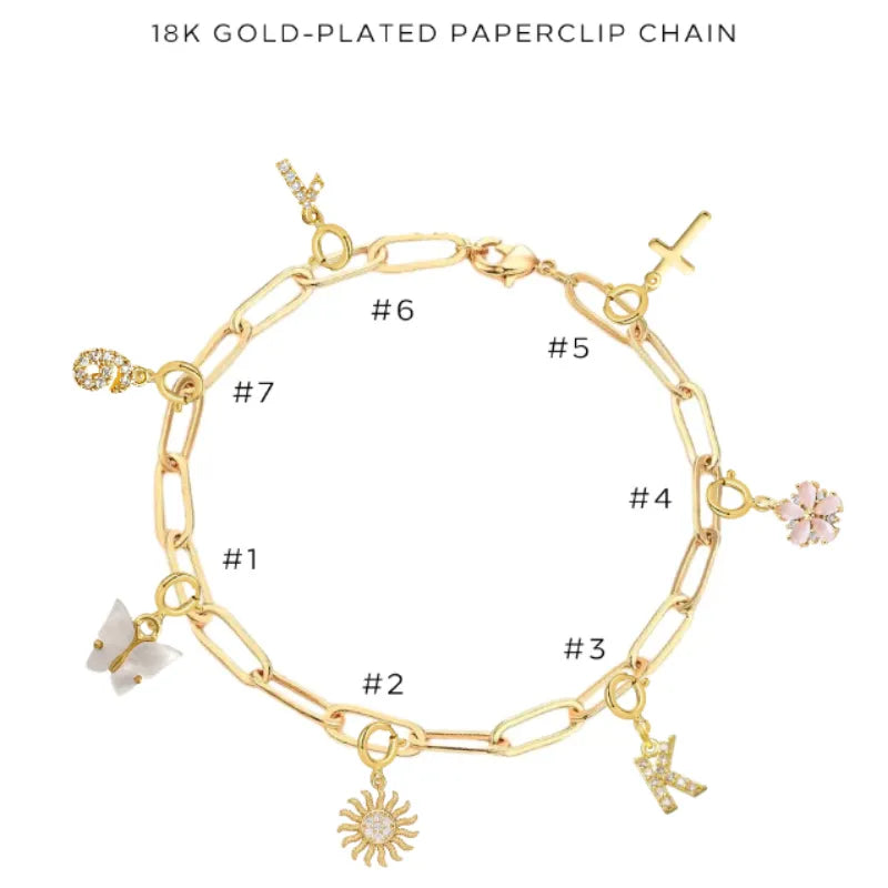 Charm Bracelet with Assorted Charms - Customer's Product with price 78.00