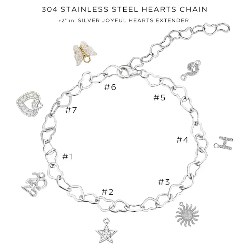 Charm Bracelet with Assorted Charms - Customer's Product with price 52.00