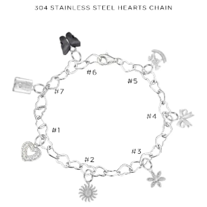 Charm Bracelet with Assorted Charms - Customer's Product with price 50.00