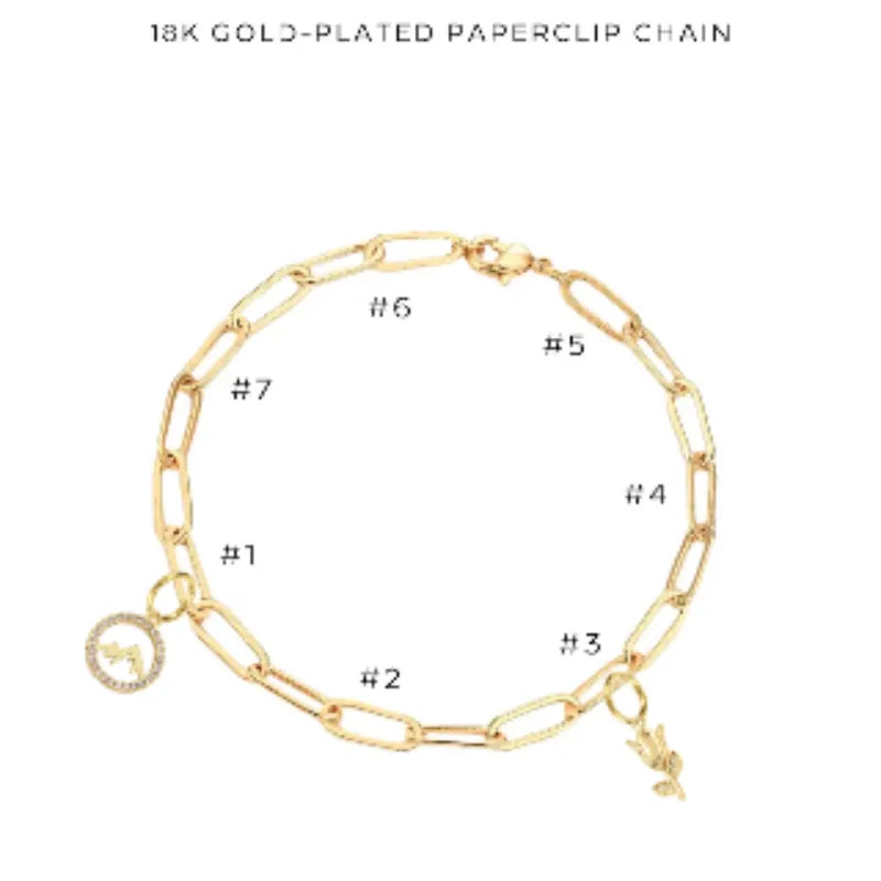 Charm Bracelet with Assorted Charms - Customer's Product with price 30.00