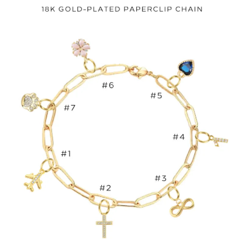 Charm Bracelet with Assorted Charms - Customer's Product with price 50.00