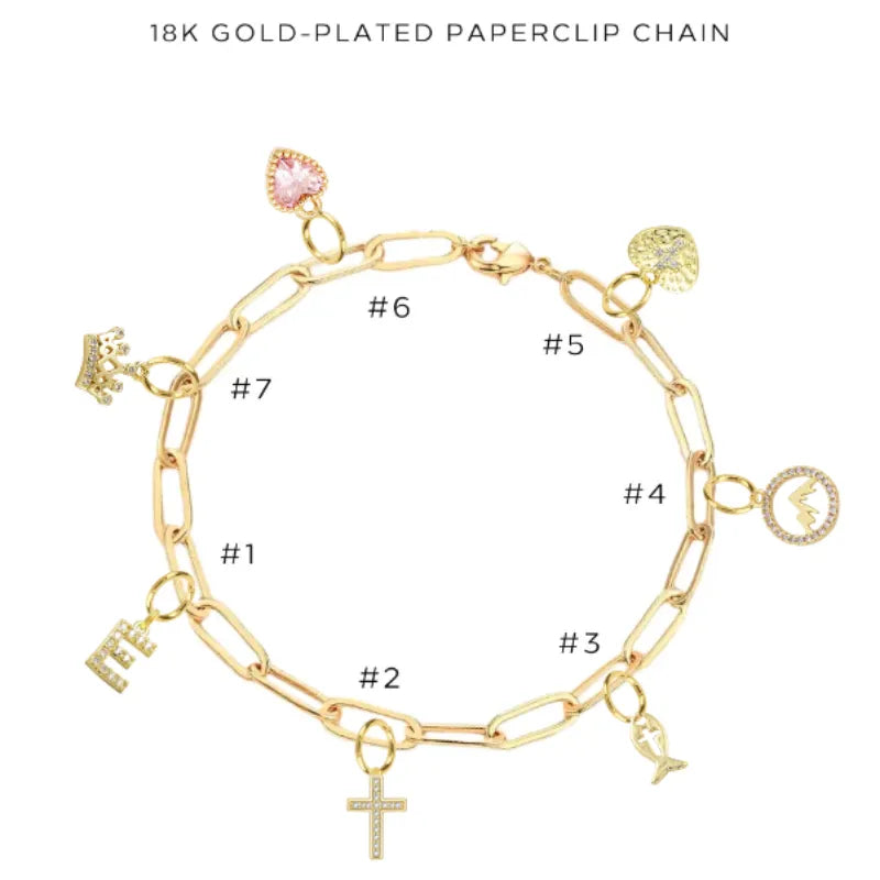 Charm Bracelet with Assorted Charms - Customer's Product with price 50.00
