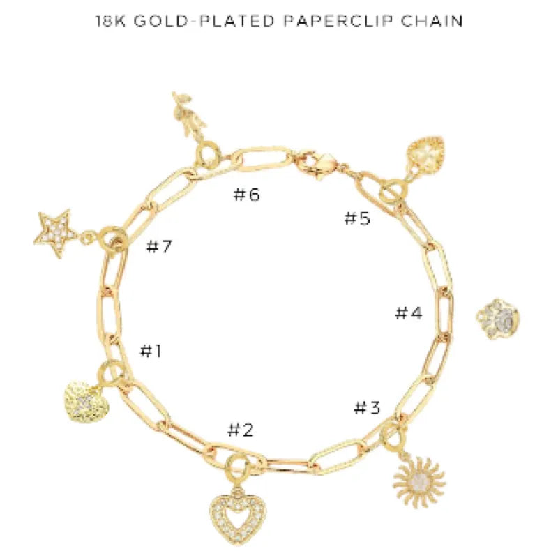 Charm Bracelet with Assorted Charms - Customer's Product with price 74.00