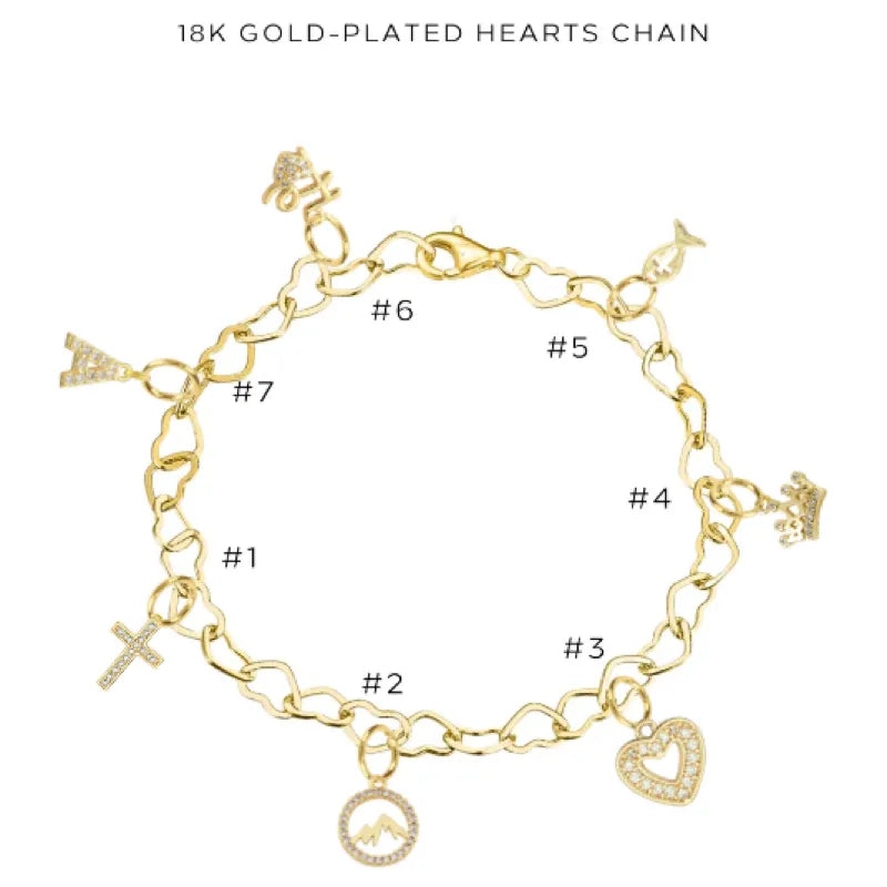 Charm Bracelet with Assorted Charms - Customer's Product with price 50.00