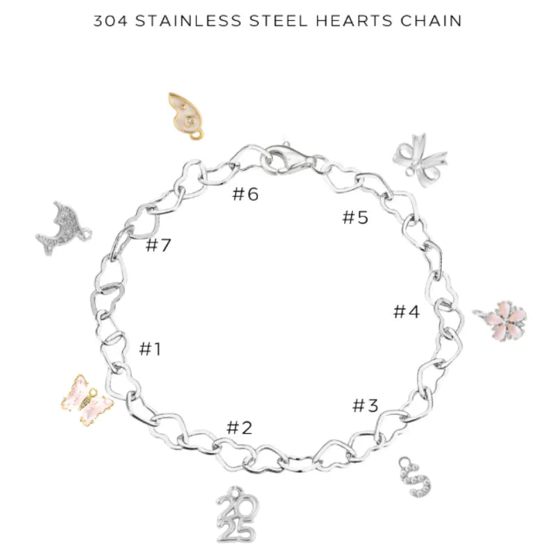 Charm Bracelet with Assorted Charms - Customer's Product with price 50.00
