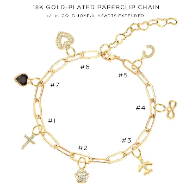 Charm Bracelet with Assorted Charms - Customer's Product with price 52.00