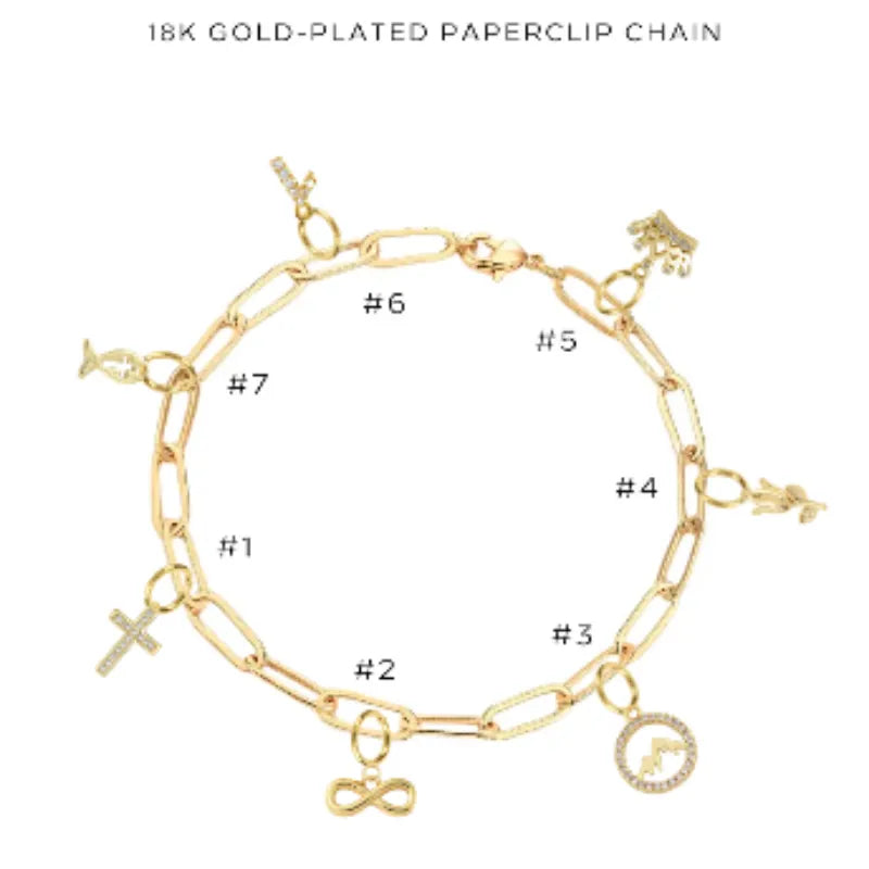 Charm Bracelet with Assorted Charms - Customer's Product with price 50.00