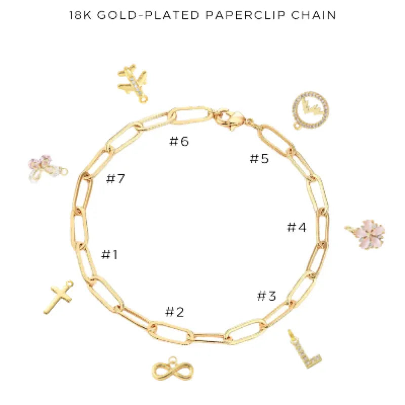Charm Bracelet with Assorted Charms - Customer's Product with price 58.00