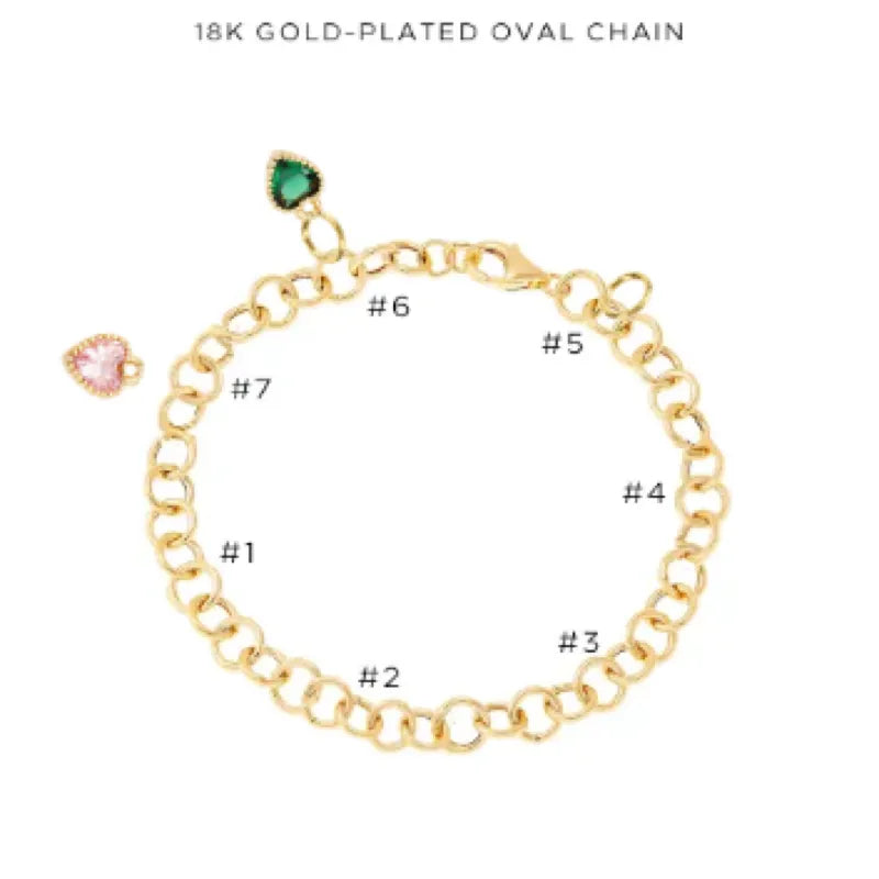 Charm Bracelet with Assorted Charms - Customer's Product with price 30.00