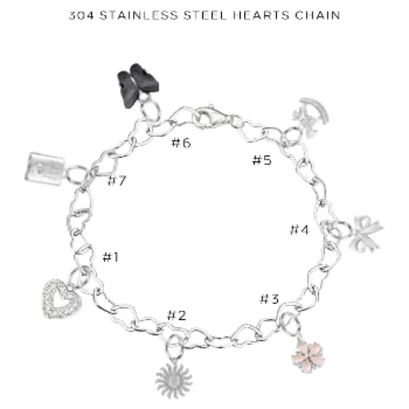 Charm Bracelet with Assorted Charms - Customer's Product with price 50.00