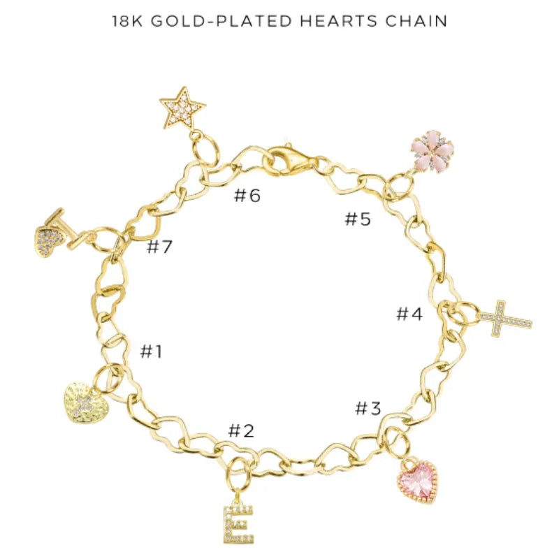 Charm Bracelet with Assorted Charms - Customer's Product with price 50.00