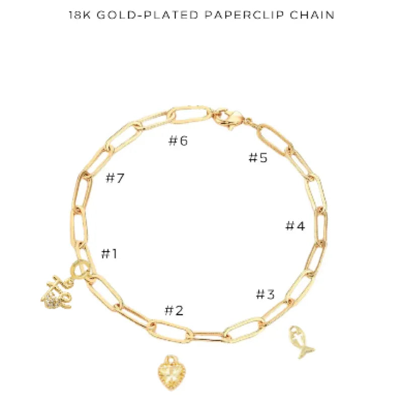 Charm Bracelet with Assorted Charms - Customer's Product with price 38.00