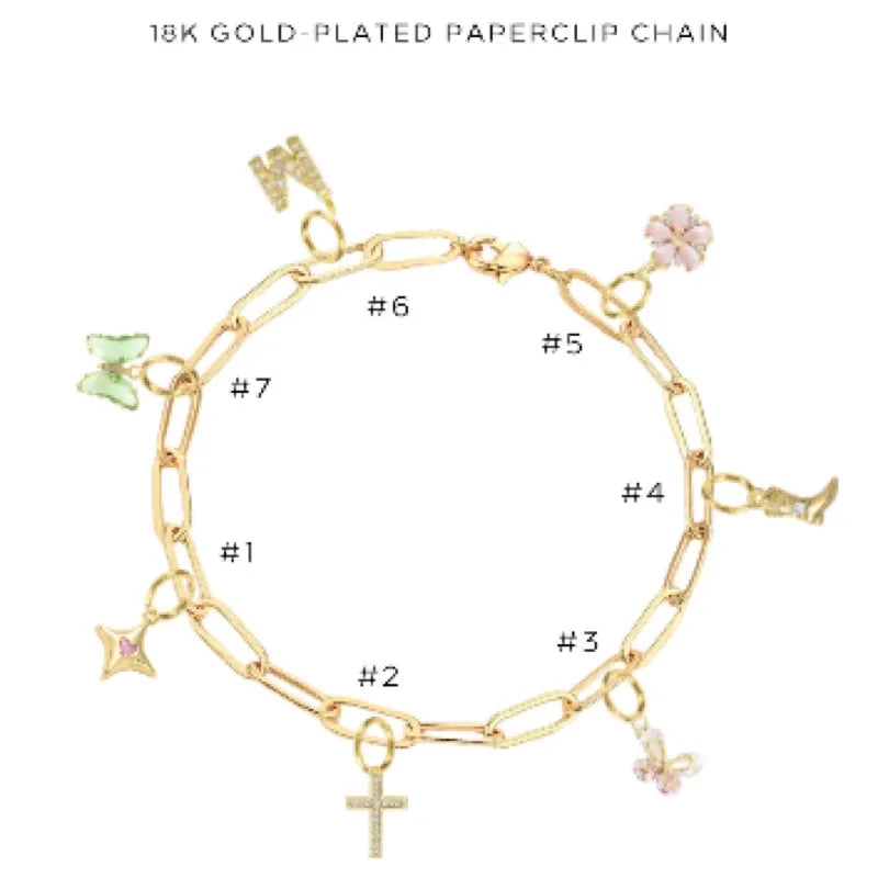 Charm Bracelet with Assorted Charms - Customer's Product with price 50.00