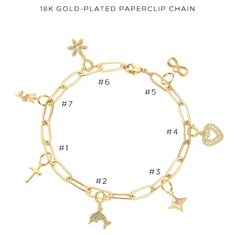 Charm Bracelet with Assorted Charms - Customer's Product with price 66.00