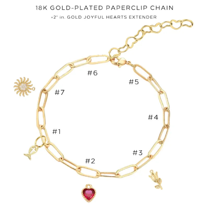 Charm Bracelet with Assorted Charms - Customer's Product with price 40.00