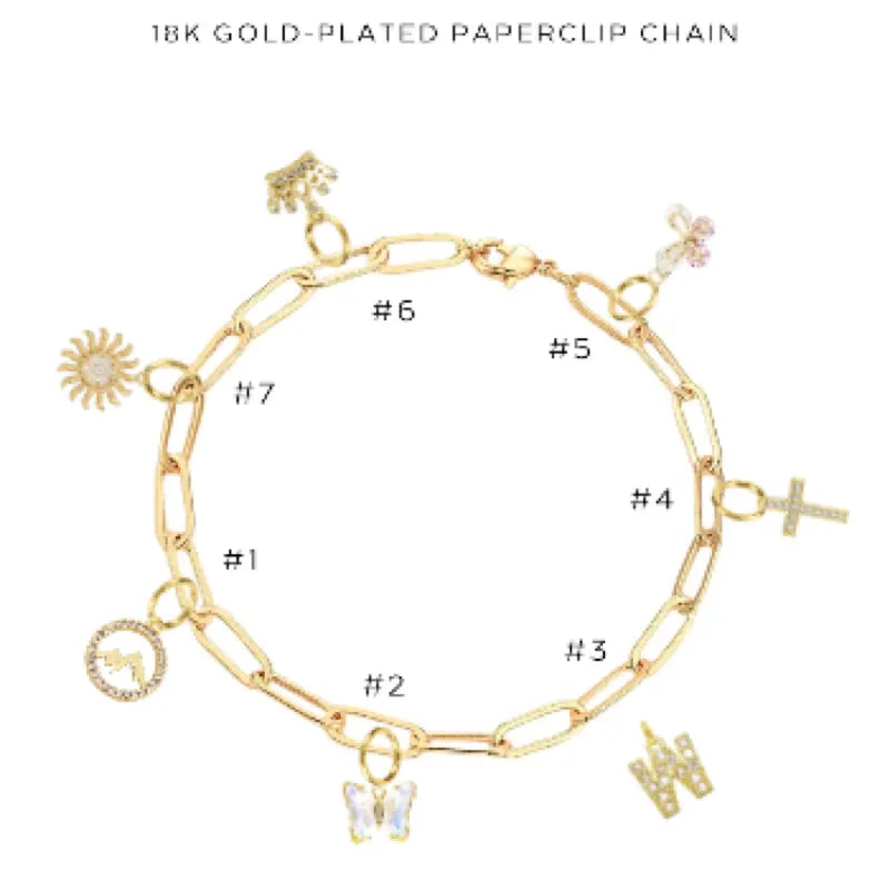 Charm Bracelet with Assorted Charms - Customer's Product with price 50.00