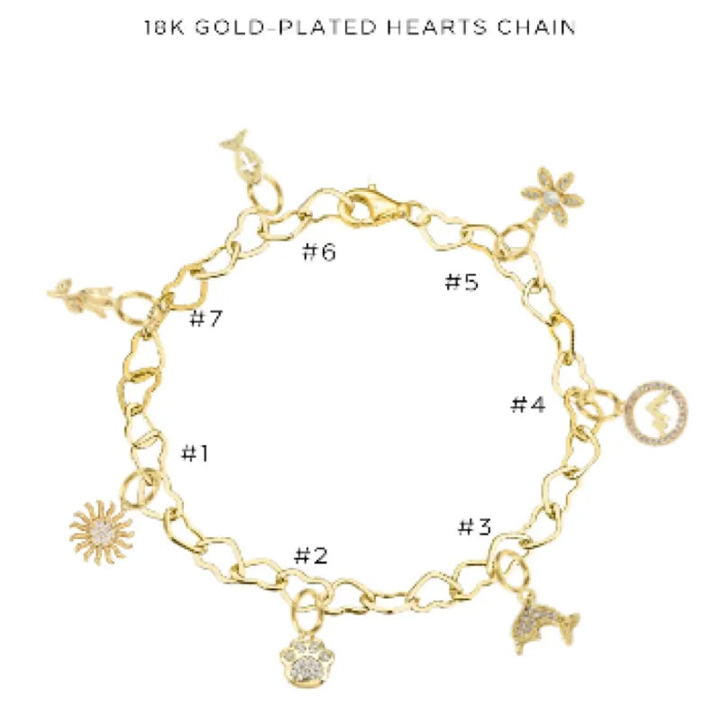 Charm Bracelet with Assorted Charms - Customer's Product with price 50.00