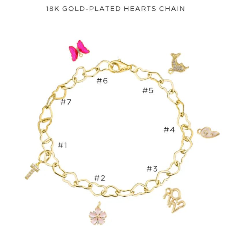 Charm Bracelet with Assorted Charms - Customer's Product with price 46.00