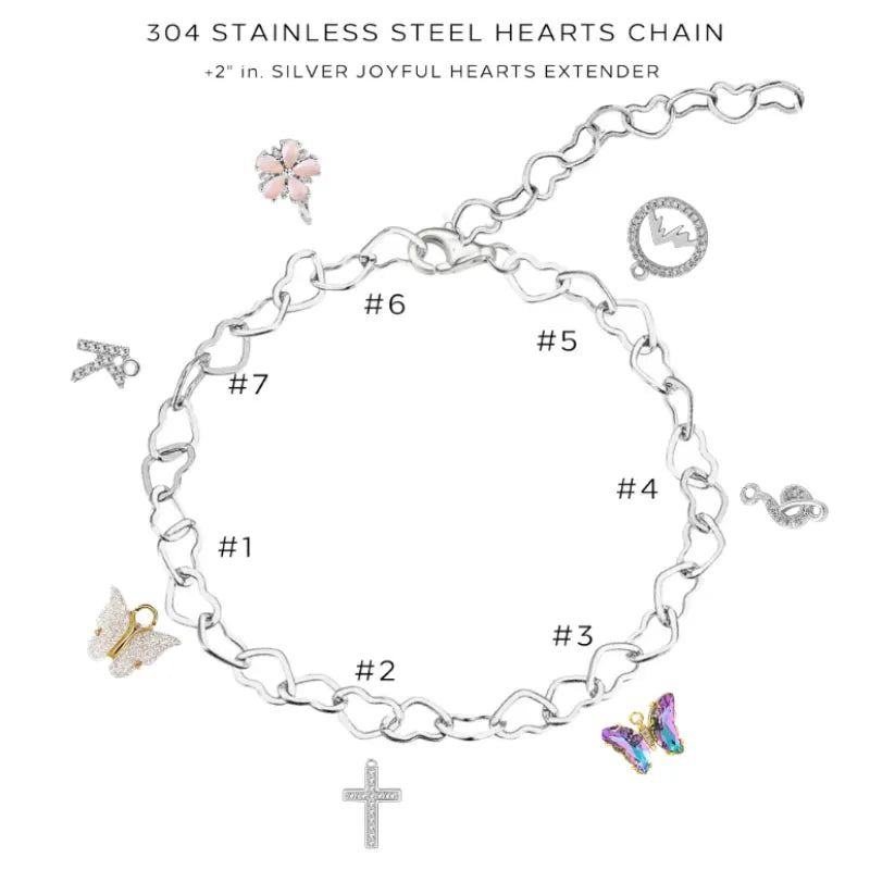 Charm Bracelet with Assorted Charms - Customer's Product with price 52.00