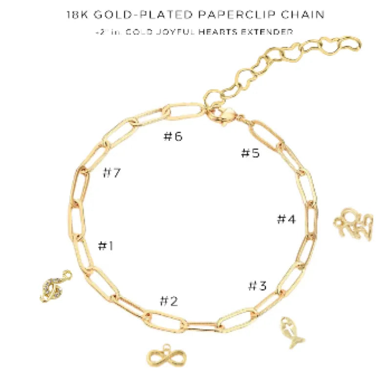 Charm Bracelet with Assorted Charms - Customer's Product with price 40.00