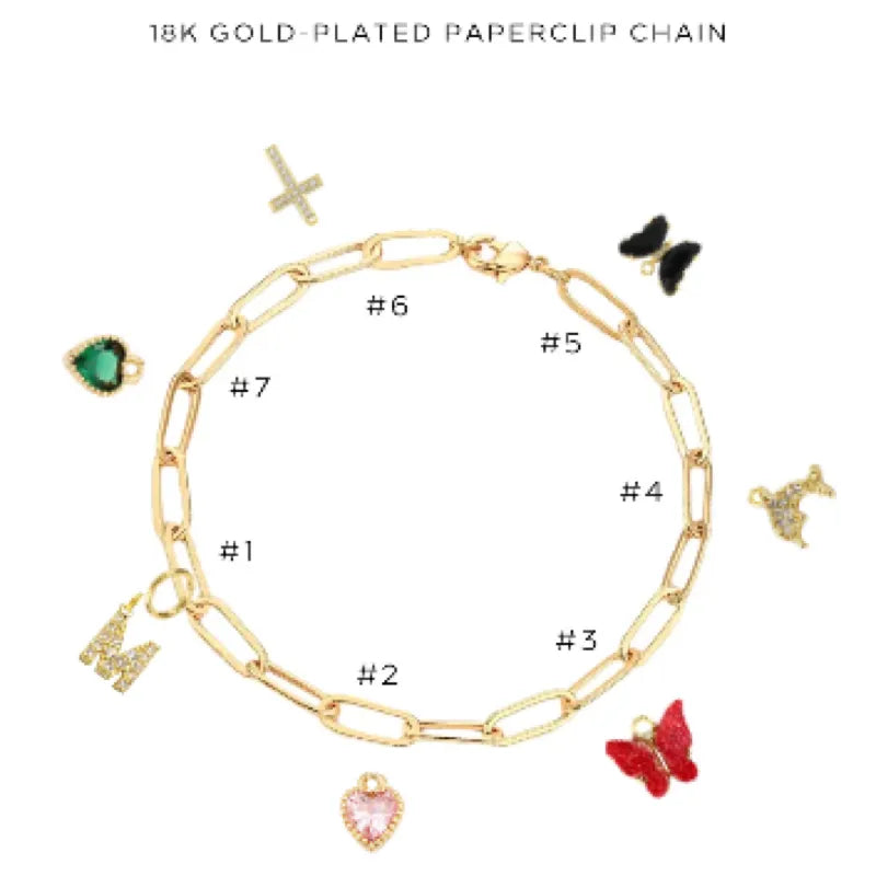 Charm Bracelet with Assorted Charms - Customer's Product with price 50.00