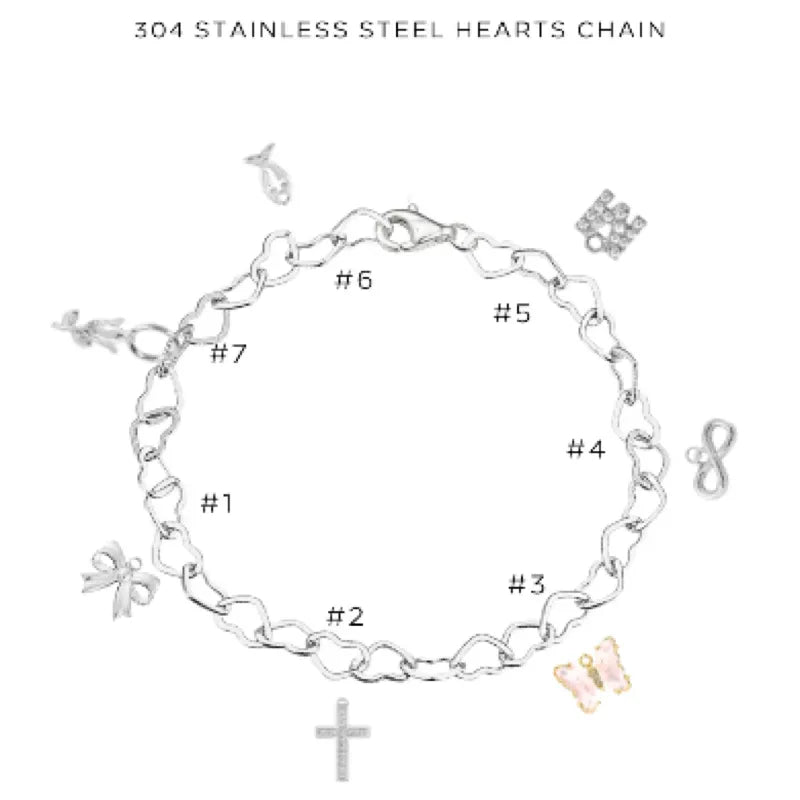 Charm Bracelet with Assorted Charms - Customer's Product with price 50.00