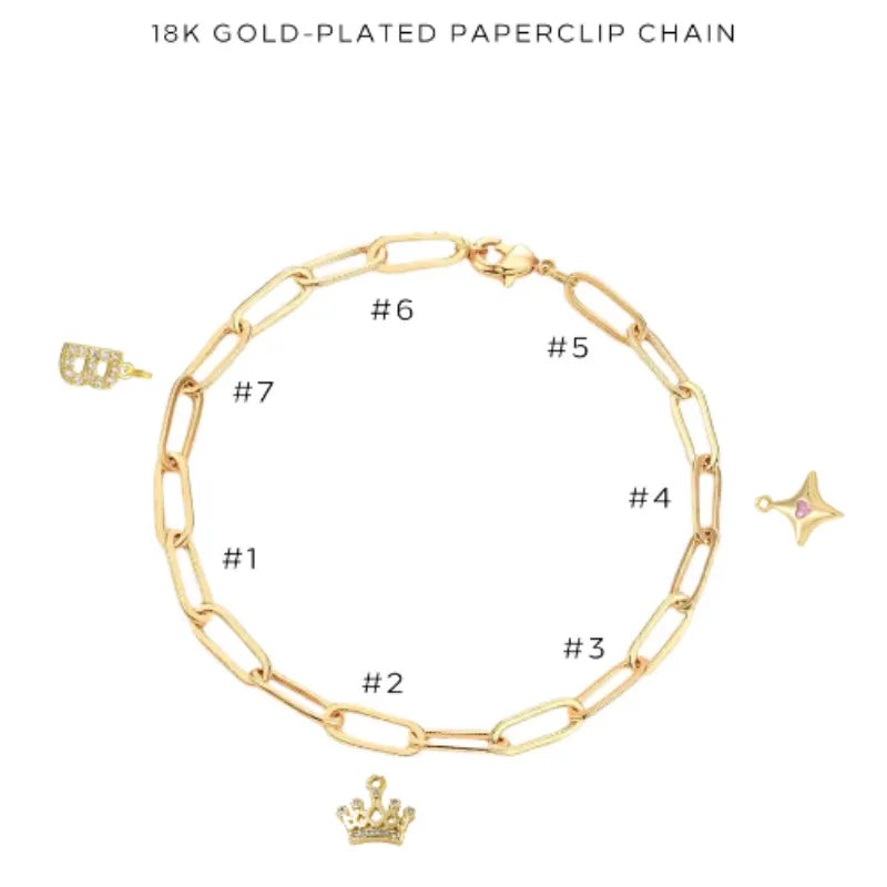 Charm Bracelet with Assorted Charms - Customer's Product with price 34.00