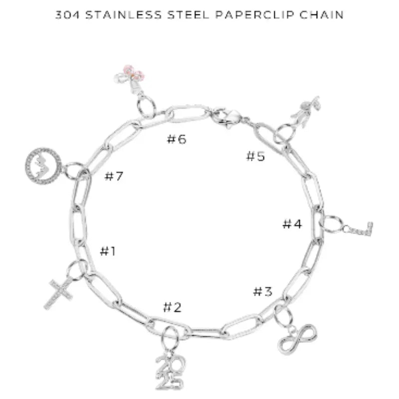 Charm Bracelet with Assorted Charms - Customer's Product with price 50.00