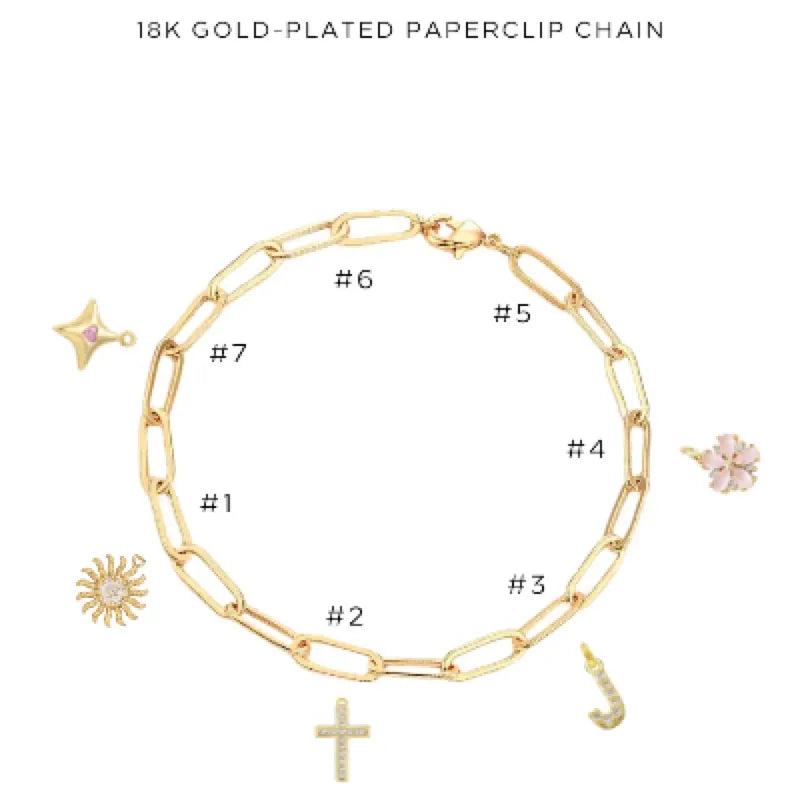 Charm Bracelet with Assorted Charms - Customer's Product with price 46.00