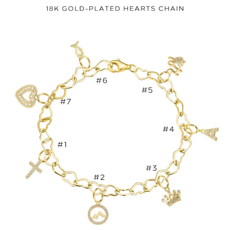 Charm Bracelet with Assorted Charms - Customer's Product with price 50.00