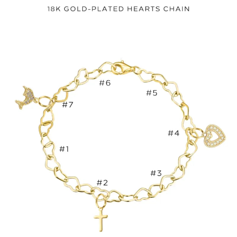 Charm Bracelet with Assorted Charms - Customer's Product with price 34.00