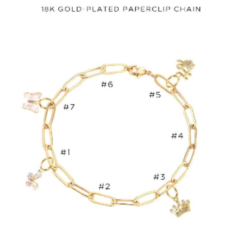 Charm Bracelet with Assorted Charms - Customer's Product with price 38.00