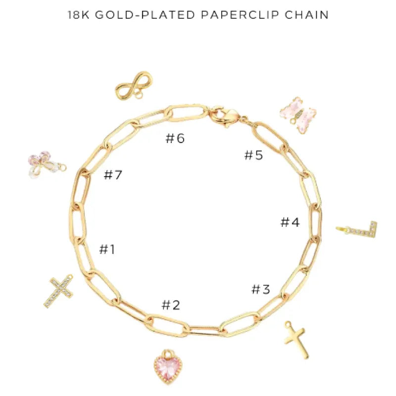 Charm Bracelet with Assorted Charms - Customer's Product with price 50.00