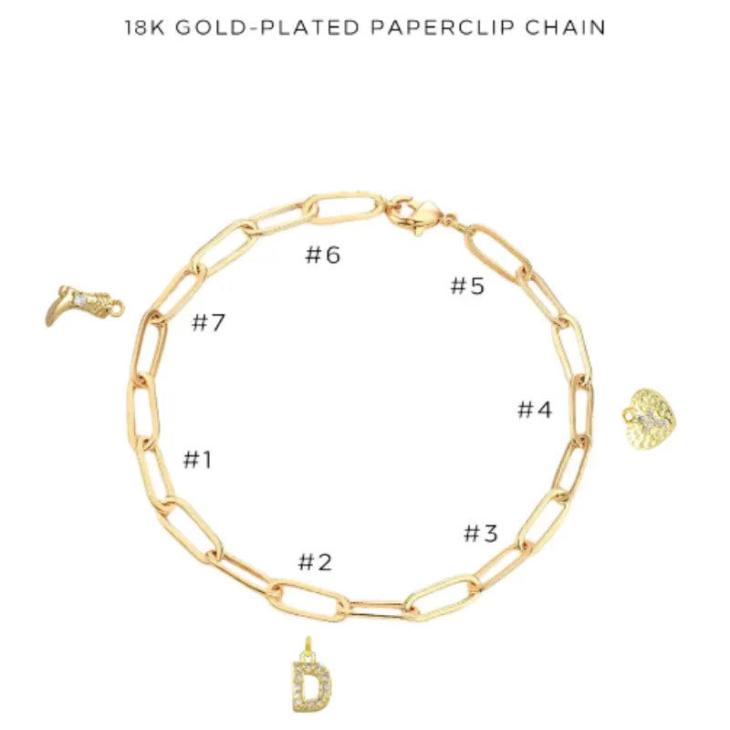 Charm Bracelet with Assorted Charms - Customer's Product with price 34.00