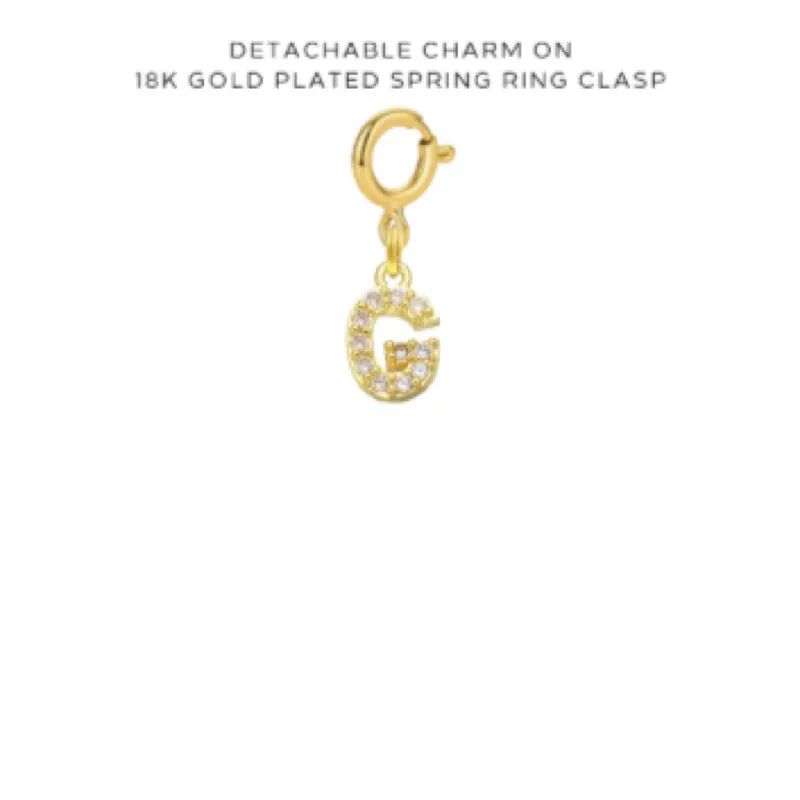 Initial, Numbers, and Assorted Charms with Detachable Clasp - Customer's Product with price 8.00